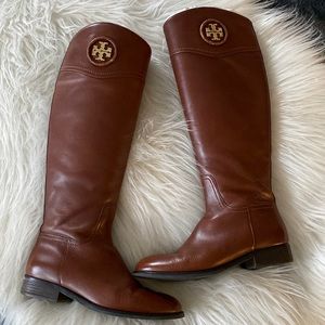 Tory Burch ridding boots